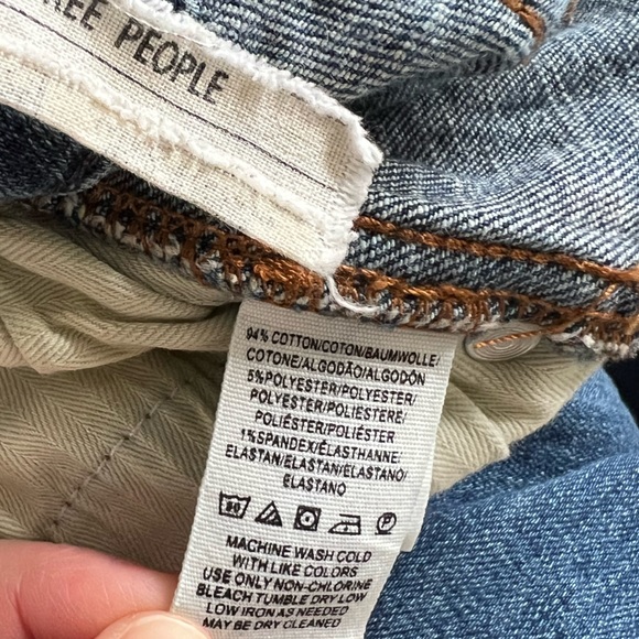 Free People Skinny Jeans | Size 26 | Button Fly - Picture 10 of 10